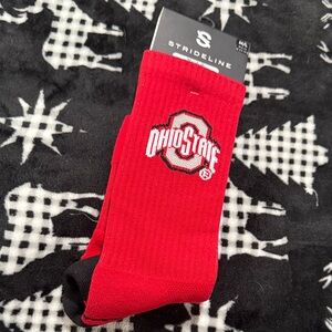 Strideline Ohio State Red Athletic Socks